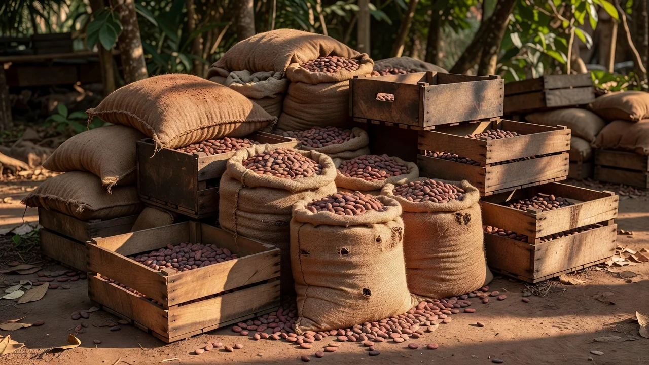 Le aree produttive del cacao nel mondo